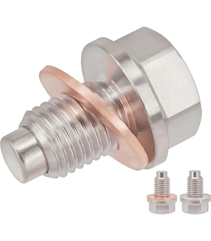 Amazon.com: Dsnaduo 1PC M12x1.5 Stainless Steel Magnetic Oil