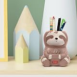 Legami Desk Friends Sloth Ceramic Pen Holder 9.2 x 10.4 cm Hand Painted view 3