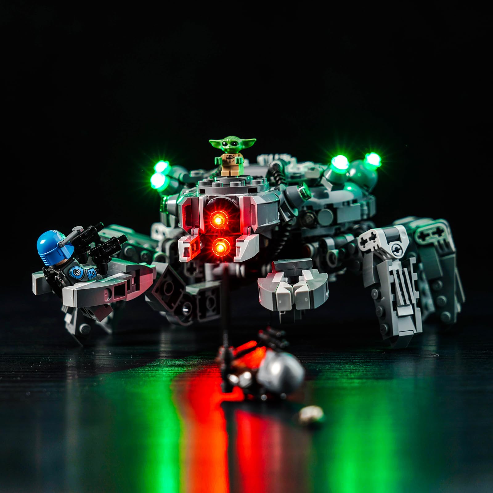 Led Light Kit for Lego Spider Tank 75361, Led Lighting Set for Lego 75361 Star Wars Spider Tank The Mandalorian Season 3 - Not Include Models, Just Light Kit for Adults — image 1