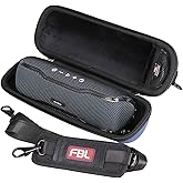 FBLFOBELI Hard Storage Travel Carrying Case Compatible with ERKEI SEHN Portable Bluetooth Speaker, Shockproof Protective EVA Bag