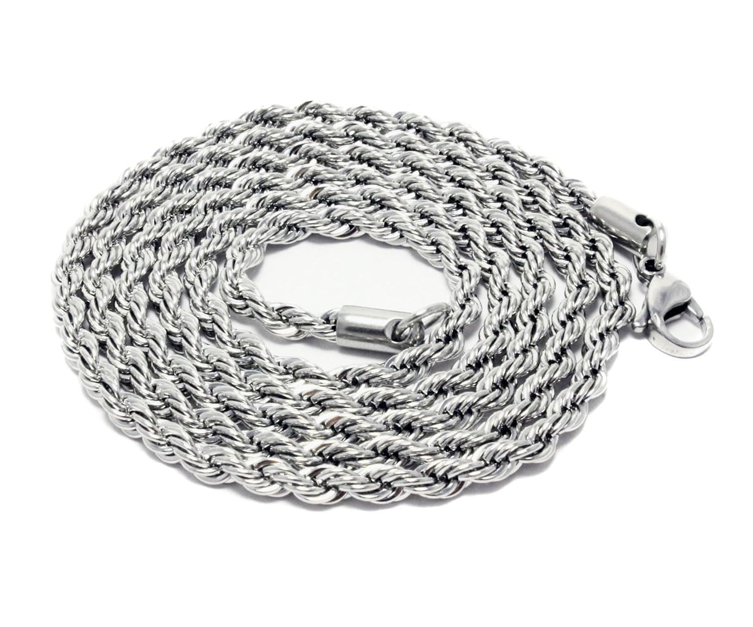 Buy 24 Carat Gold Rhodium and Gold Plated Brass Chain for Men