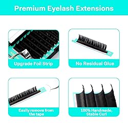 Eyelash Extensions 0.03 C CC D DD J B L Curl 8-14mm