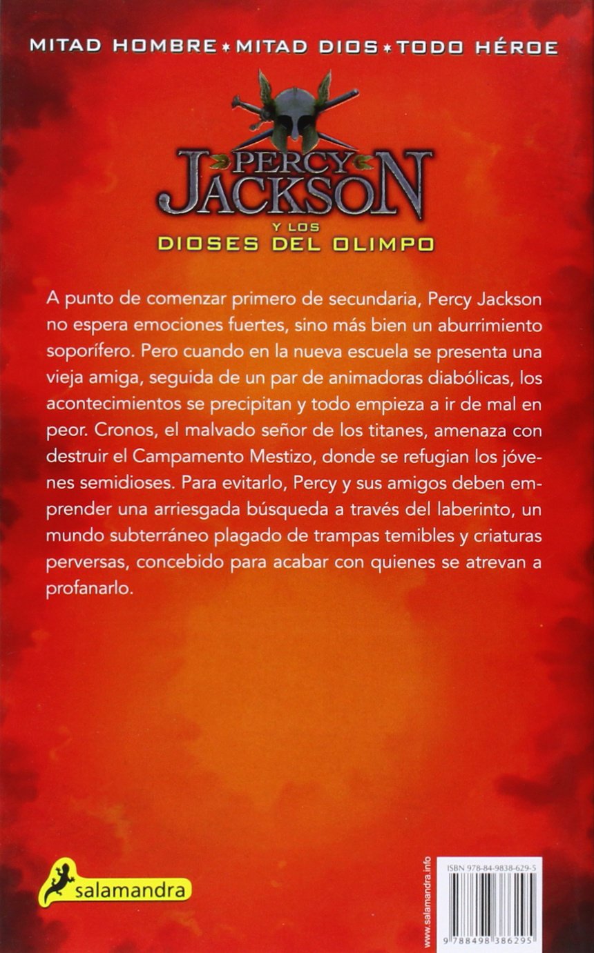 Personajes De Percy Jackson Y Los Dioses Del Olimpo Amazon.com: La batalla del laberinto / The Battle of the Labyrinth (Percy  Jackson y los dioses del olimpo / Percy Jackson and the Olympians) (Spanish  Edition): 9788498386295: Riordan, Rick: Books