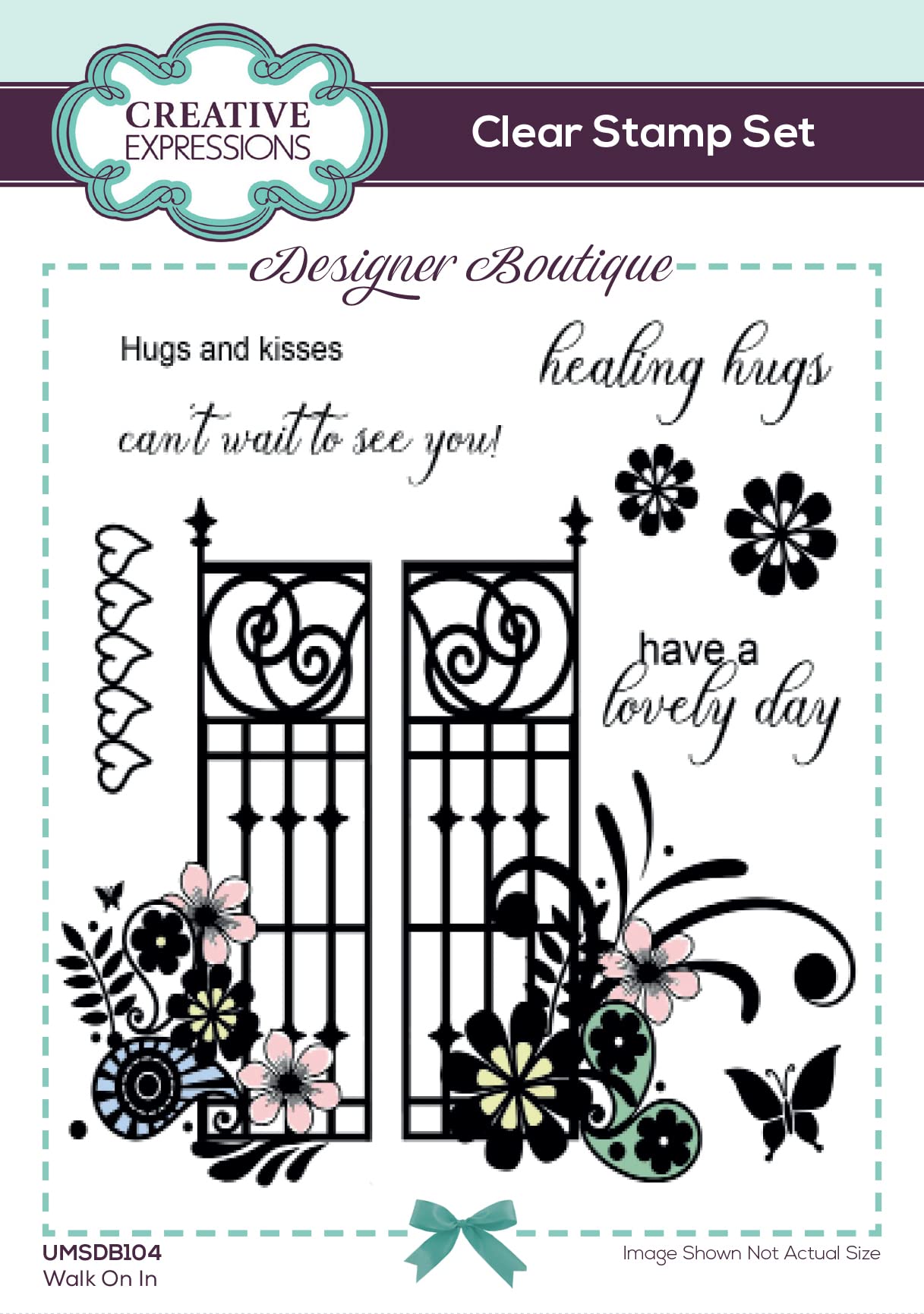Designer Boutique - Walk On in - Clear Stamp Set