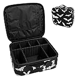 9CH Goth Makeup Organizer Bag, Halloween Makeup