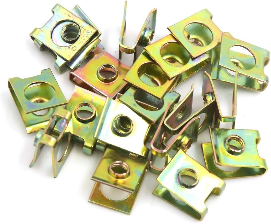 sourcing map 30Pcs 3mm de Diámetro de Orificio de Fijación de Tornillo