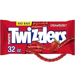 TWIZZLERS Twists Strawberry Flavored Licorice