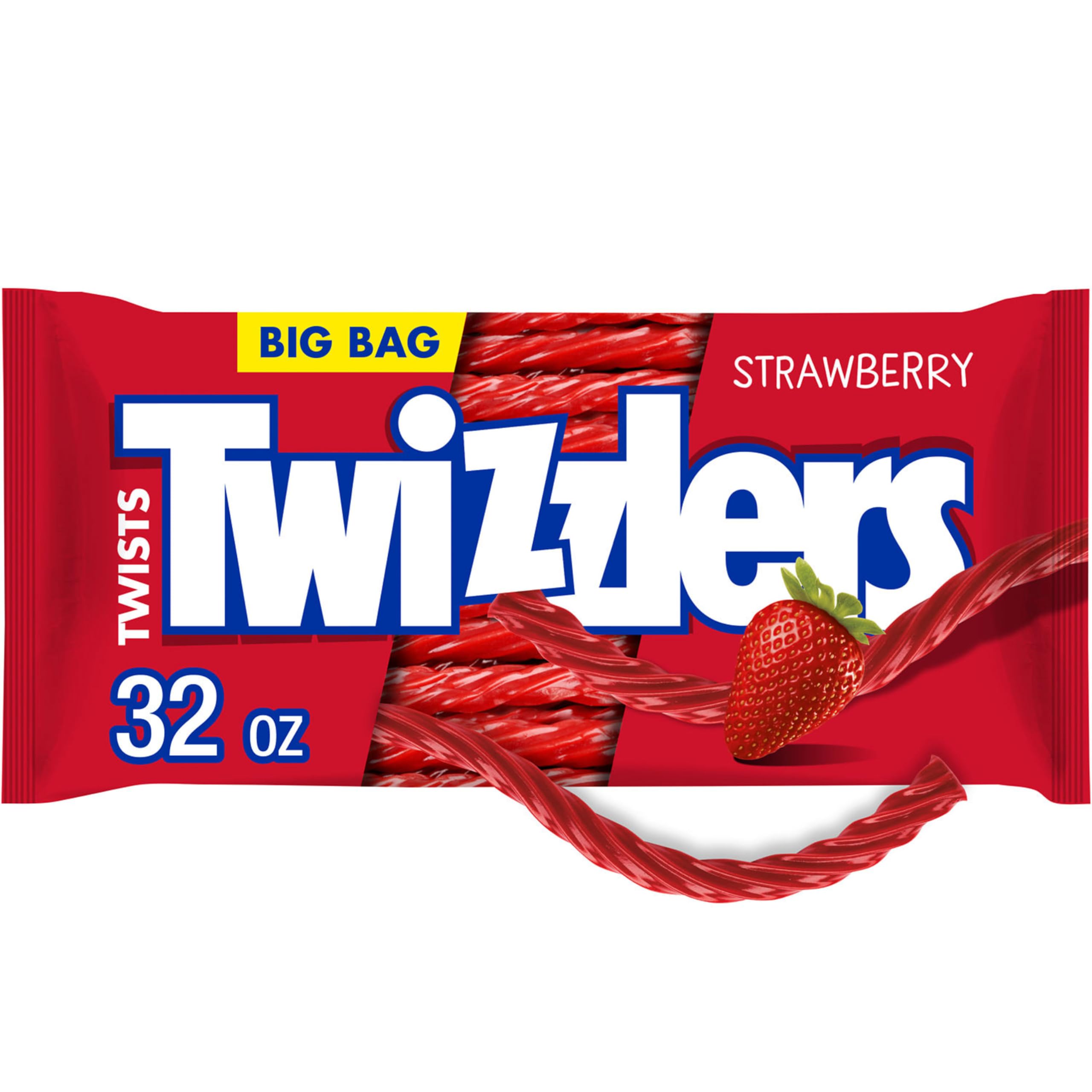TWIZZLERS Twists Strawberry Flavored Licorice