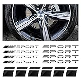 Kewucn 14 PCS Car Decal Stickers, Sport Logo Car