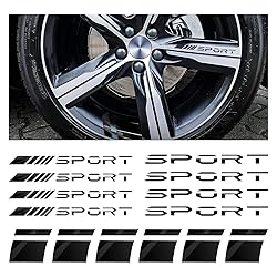 Kewucn 14 PCS Car Decal Stickers, Sport Logo Car