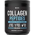 Collagen Peptides Powder (16oz) | Grass-Fed, Certified Paleo Friendly, Non-GMO and Gluten Free - Unflavored