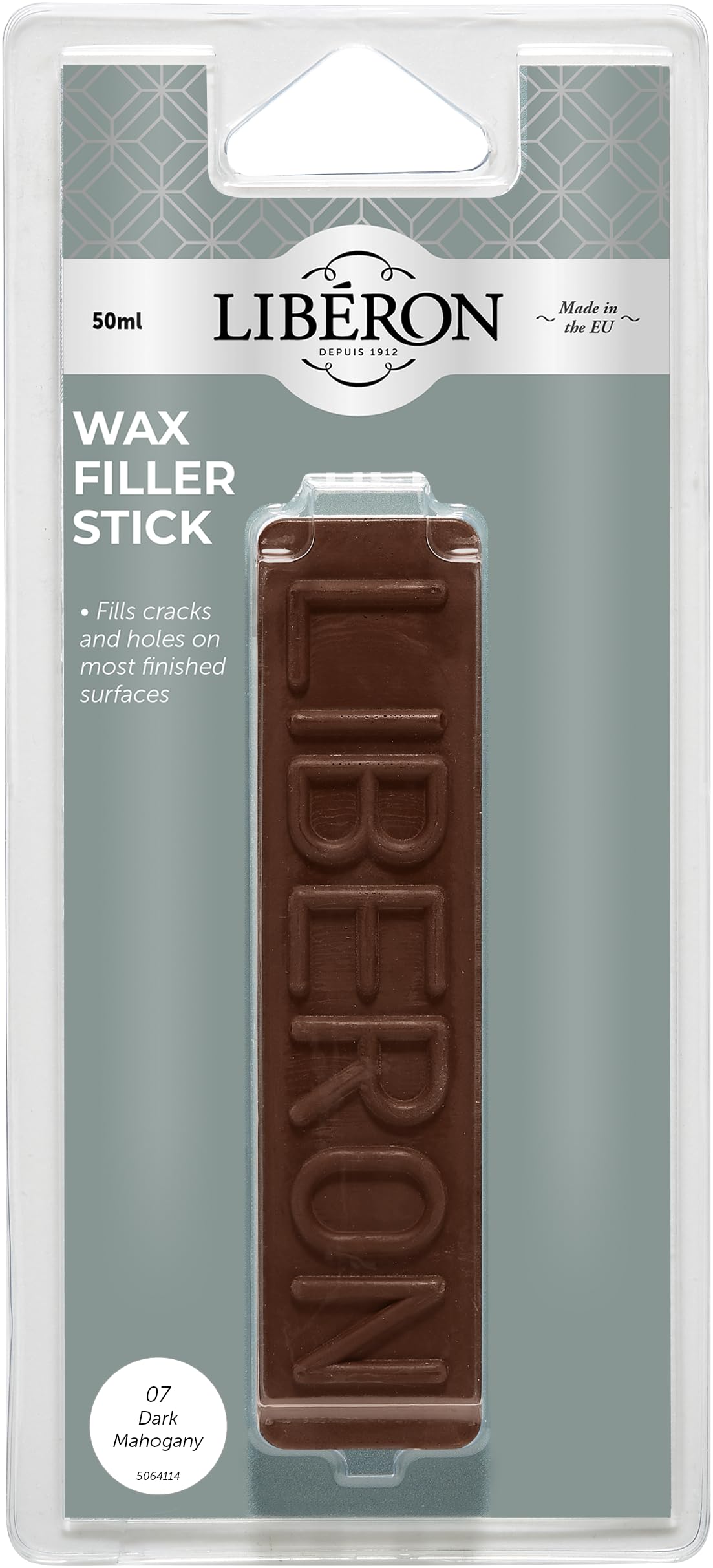 Libéron Wax Filler Stick Dark Mahogany 50ml