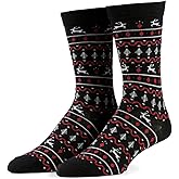 Tipsy Elves Holiday Themed Socks for Men Fun and Festive Men's Socks for Valentines and More