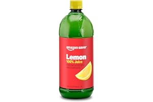 Amazon Saver, Lemon Juice, 32 Fl Oz (Previously Happy Belly, Packaging May Vary)