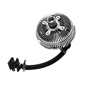Orion Motor Tech Electric Radiator Fan Clutch, Fits 2002-2007 Chevy Trailblazer, GMC Envoy, Isuzu Ascender, Buick Rainier, Saab 9-7x, Replaces# 25790869