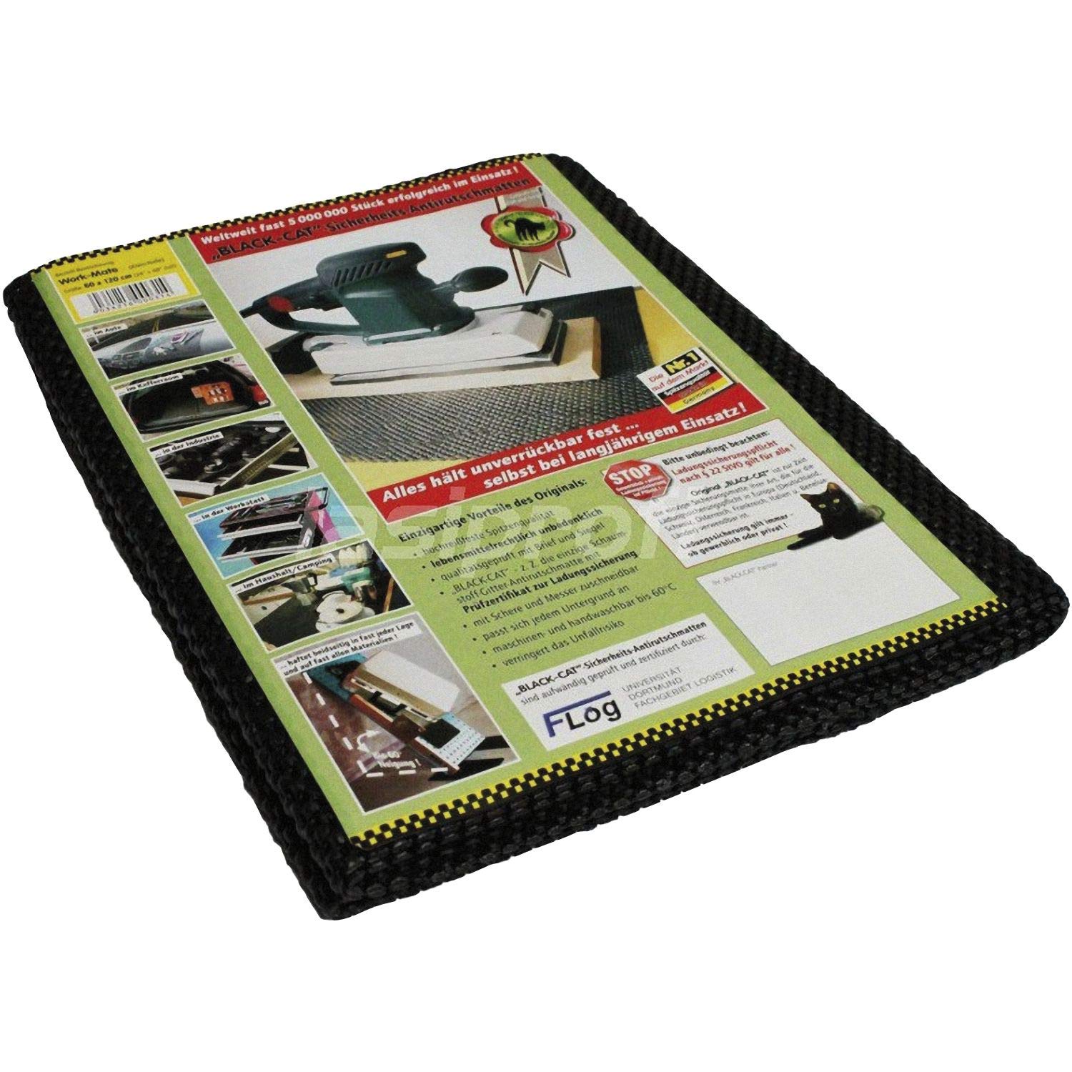 Black Cat Bc 60120 Anti-Slip Mat Work, 600 mm x 1200 mm