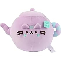 Enesco Facets Pusheen The Cat with Heart Figurine, 1.69 Inch
