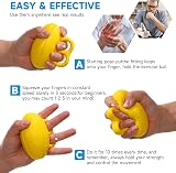 Fanwer Finger Ball Exerciser Grip Ball Strength Squeeze Stress Ball view 5