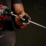 Maverick 511 HEADLOCK Pro 9 inch 1.75" dia Paint Roller Spin Cleaner Drill view 9