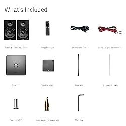 Fluance Ai61 Powered 2-Way 2.0 Stereo Bookshelf