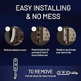 DL8 Cable Mate White Self-Adhesive USB Cable Holder Clip for Desk Car Wall view 7