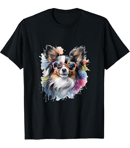 Amazon.com: Papillon Dog Breed Life is Better with a Papillon T