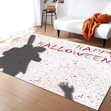 Amazon Com Gsypo Indoor Modern Area Rugs Blood Saw Killer Non