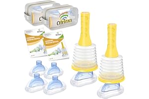 Ofrinxs Choking Rescue Device 2 Sets - Home Kit & Travel Kit Combo, Portable Airway Suction Device for Kids, Children & Adults