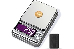 Digital Scales Grams and Ounces, Gram Scale Pocket Scale 0.01g/600g, MEIYA Small Scale Grams for Powder, Diamond, Spices, Coi