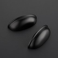 Ravinte 10PCS Pack 3inch Hole Center Matte Black