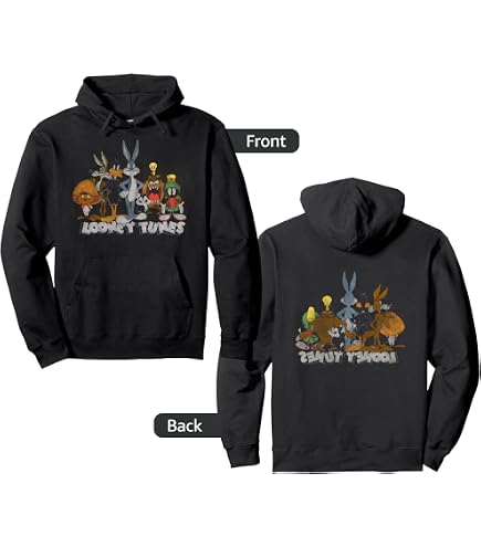 Amazon.com: WB100 Looney Tunes Classic Warner Bros. Logo Pullover