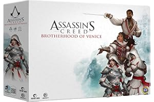 Synapses Games | Assassin’s Creed®: Brotherhood of Venice | Strategy Board Game | Miniatures Campaign | 1 to 4 Players | 30+ Minutes | Ages 14+