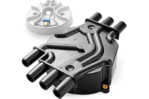 Bravex Ignition Distributor Cap & Rotor Kit Fits D328A 10452458 DR475 Olds Chevy GMC Pickup Truck SUV Van 4.3L V6