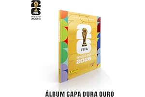 Copa do Mundo 2026 Álbum de Figurinhas Capa Dura Ouro FIFA WORLD CUP 2026™