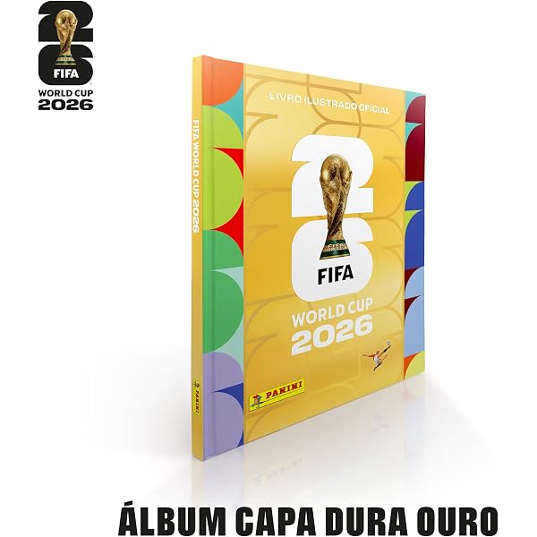 Copa do Mundo da FIFA 2026™ Box Premium Janela C/ 1 Álbum Capa