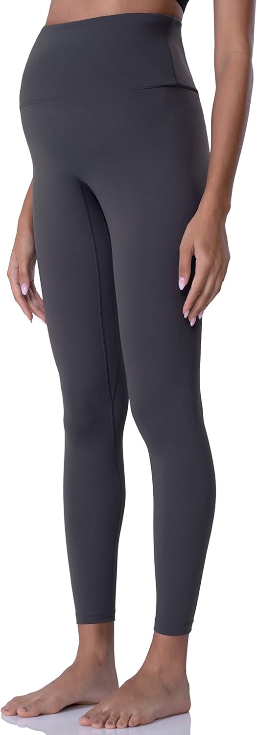 POSHDIVAH Women's Maternity Leggings Over The Belly Pregnancy Yoga Pants Active Wear Workout Leggings at  Women’s Clothing store