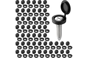 50pcs Plastic Screw Caps - Decorative Screw Cover Caps for Furniture, Self-Tapping Screw Covers, M4 Hidden Screw Caps