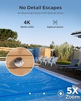 Reolink 4K 8MP Dual-Band Wi-Fi 6 PTZ Security Camera RLC-823S1W 5X Optical Zoom view 3