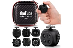 PILPOC theFube Kids and Adult Fidget Toy with 6 Sides - Handy Fidgeting Toys - Fidget for Anxiety and Stress Relief - Audible