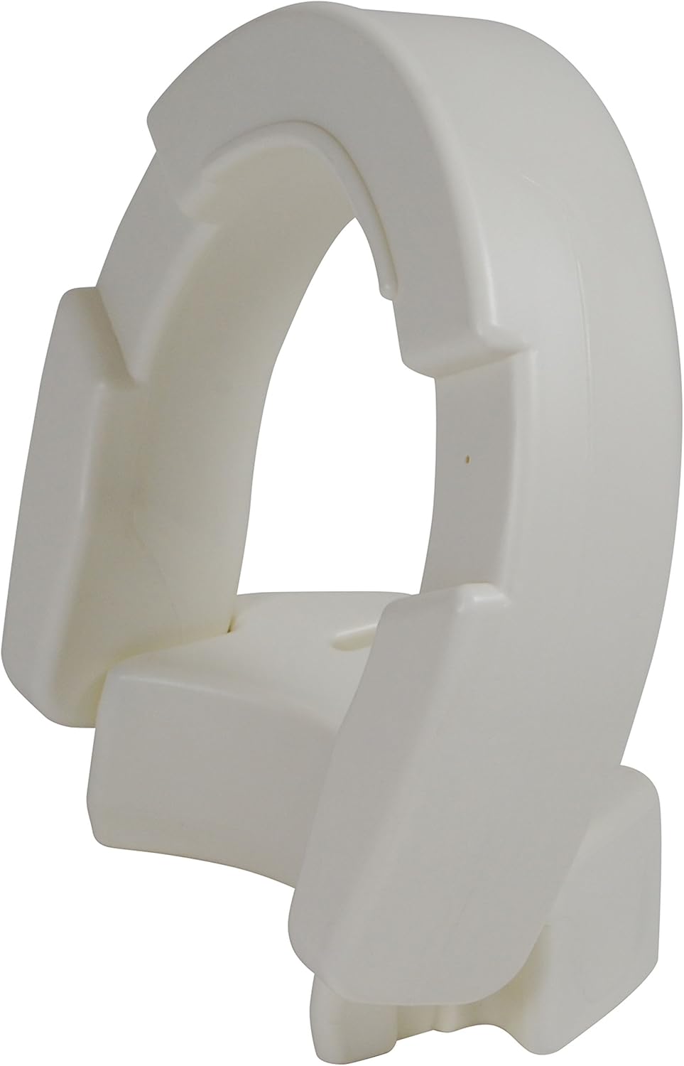 Drive Medical Hinged Toilet Seat Riser, Standard Seat, White: Health & Personal Care