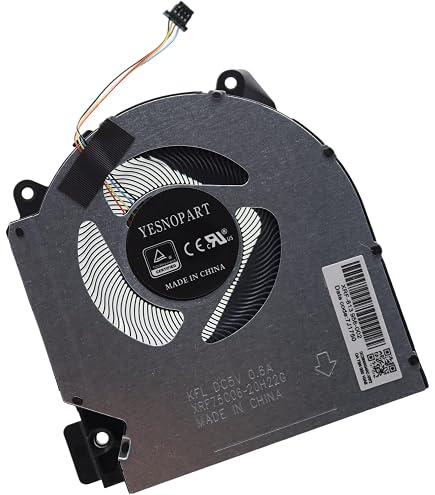 Ventilateur De Refroidissement CPU+GPU Pour HP VICTUS 16 - Modèles 16-E, 16-D, 16-e0011ns (Carte Graphique 3050 Uniquement) - 11