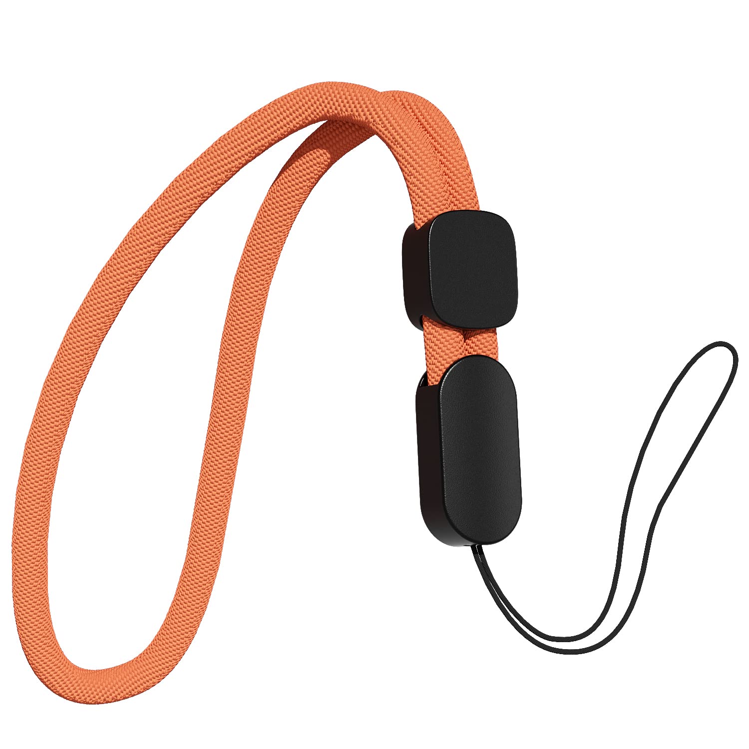 oakxco Lanyard Compatible with Airpods Pro 2 Loop Adjustable Hand Wrist Nylon Strap, Lanyard for Cell Phone/Camera/Switch/iPods Pro 2nd/Airpods 1/2nd/3rd/Pro Case, Orange