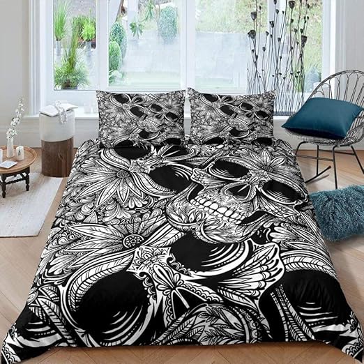 HKDGHTHJ® Schlafzimmerdekoration Mikrofaser Weiße Federn des Halloween