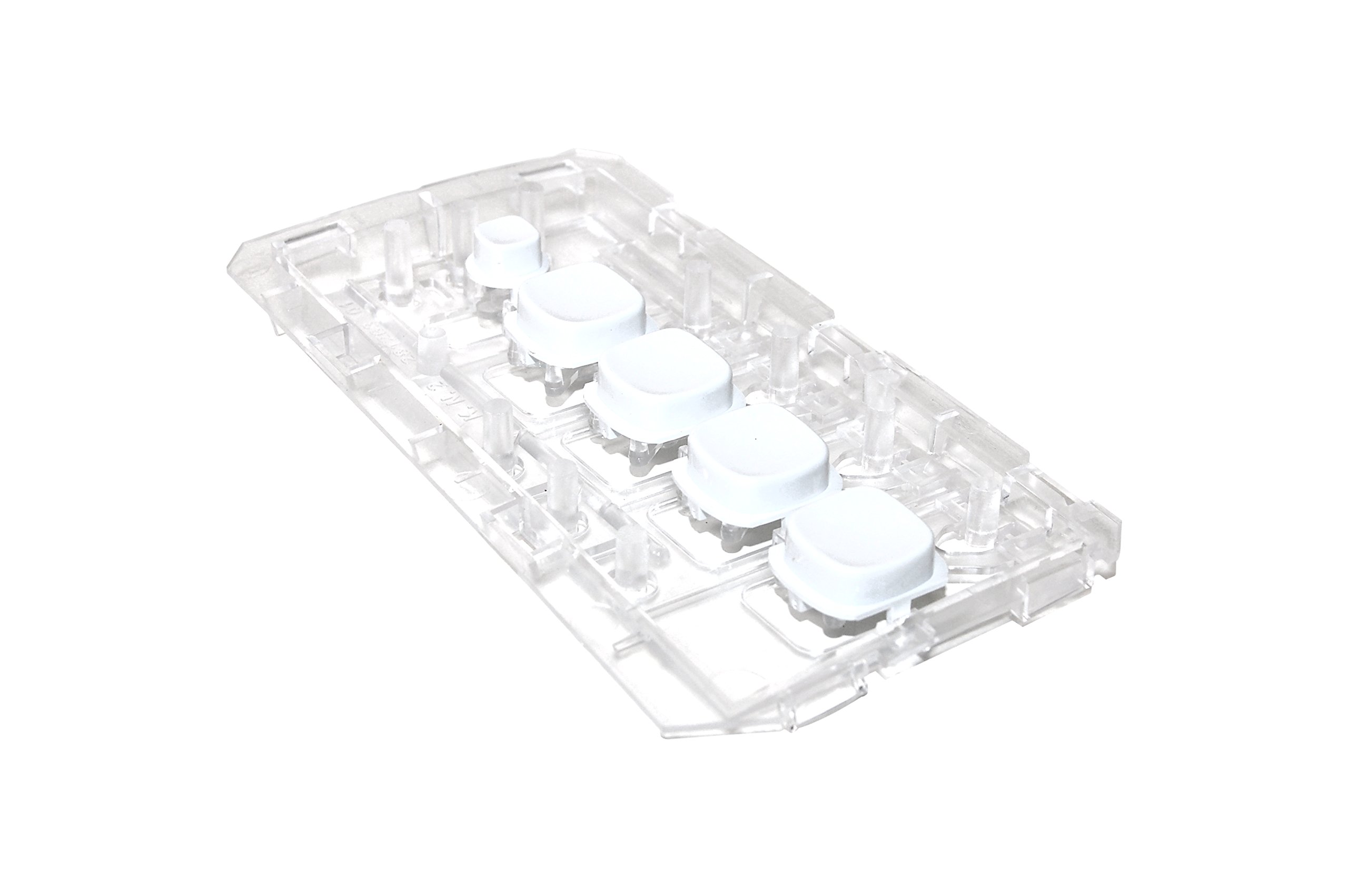 Beko 2867700100 Washing Machine Accessory/5 Washing Machine Light Guide Button Assembly