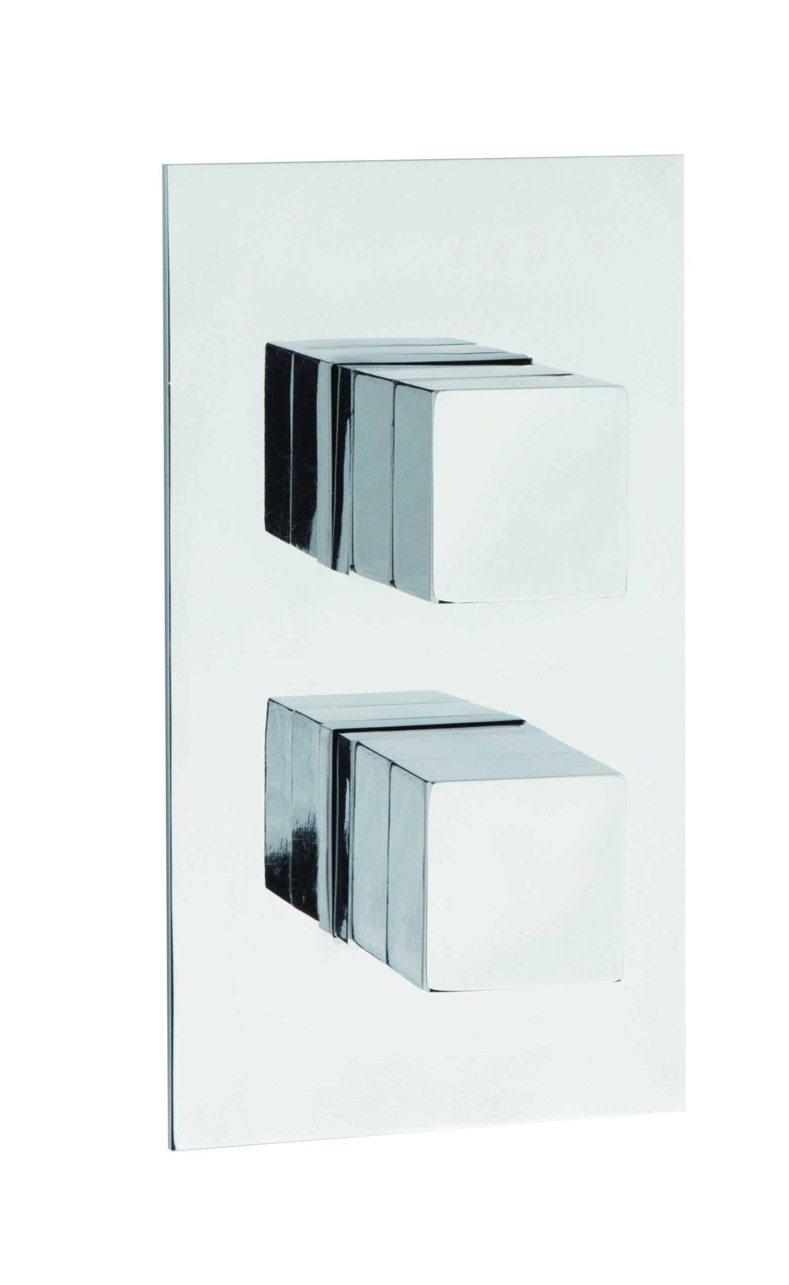 Ultra SQR3207 Lennox Thermostatic Twin Valve with Diverter - Chrome