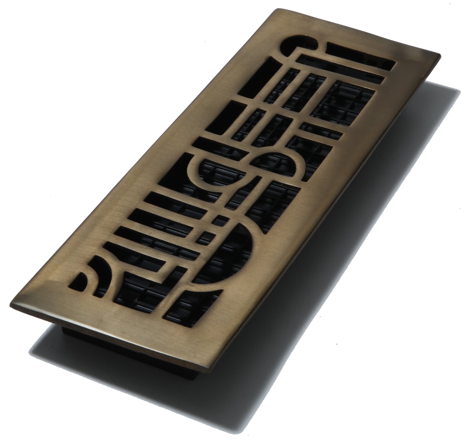 Decor Grates AD414RB 4Inch by 14Inch Art Deco Floor