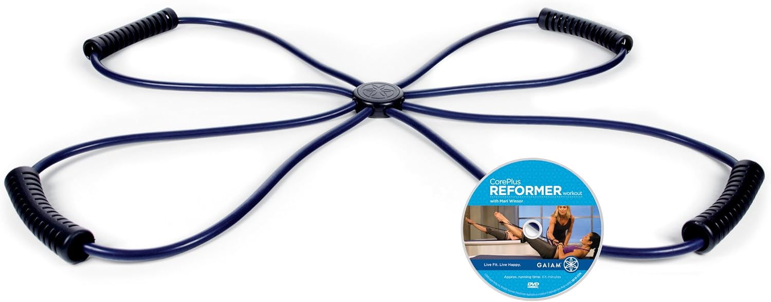 Gaiam Pilates Coreplus Reformer Cord Kit Navy Amazon.co.uk Sports