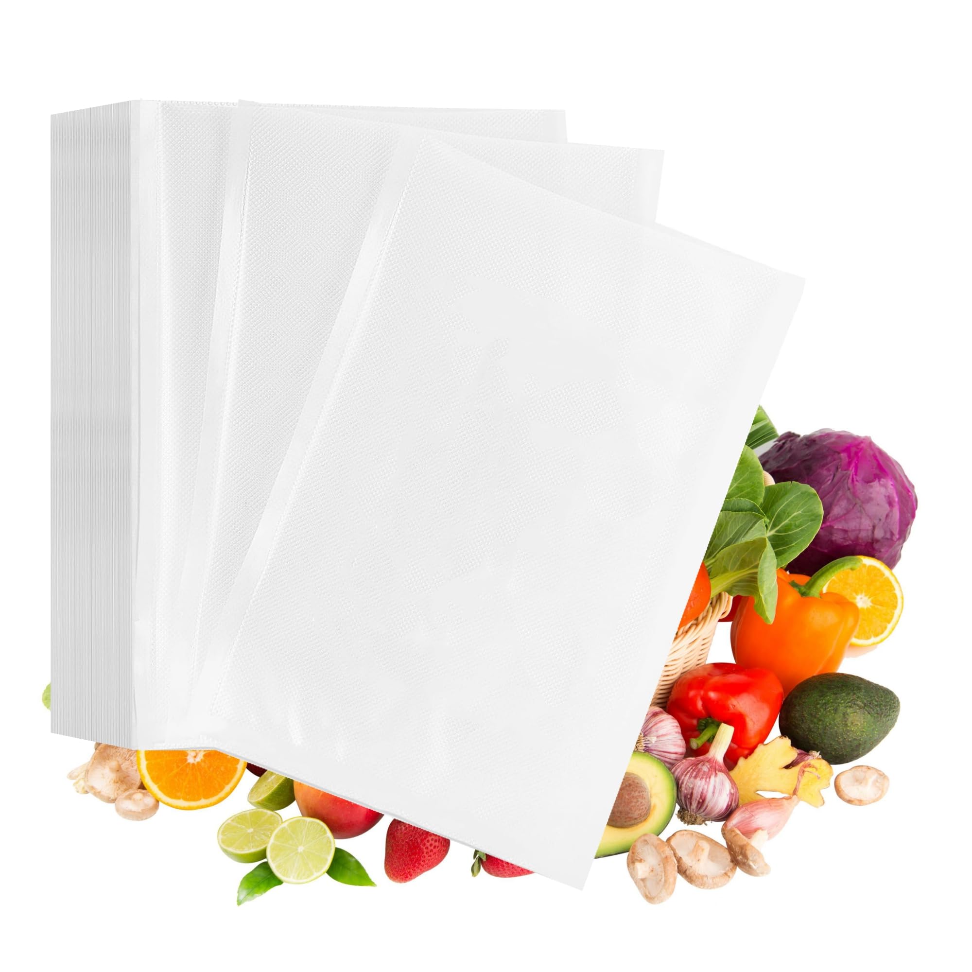 Photo 1 of Vacuum Sealer Bags for Food Saver, 100 Quart 4" x 6" Commercial Grade PreCut Bag, Food Vac Bags for Storage, Meal Prep or Sous Vide
