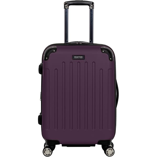 Amazon.com | kensie TSA-Lock Hardside Spinner Luggage, Metal Gray