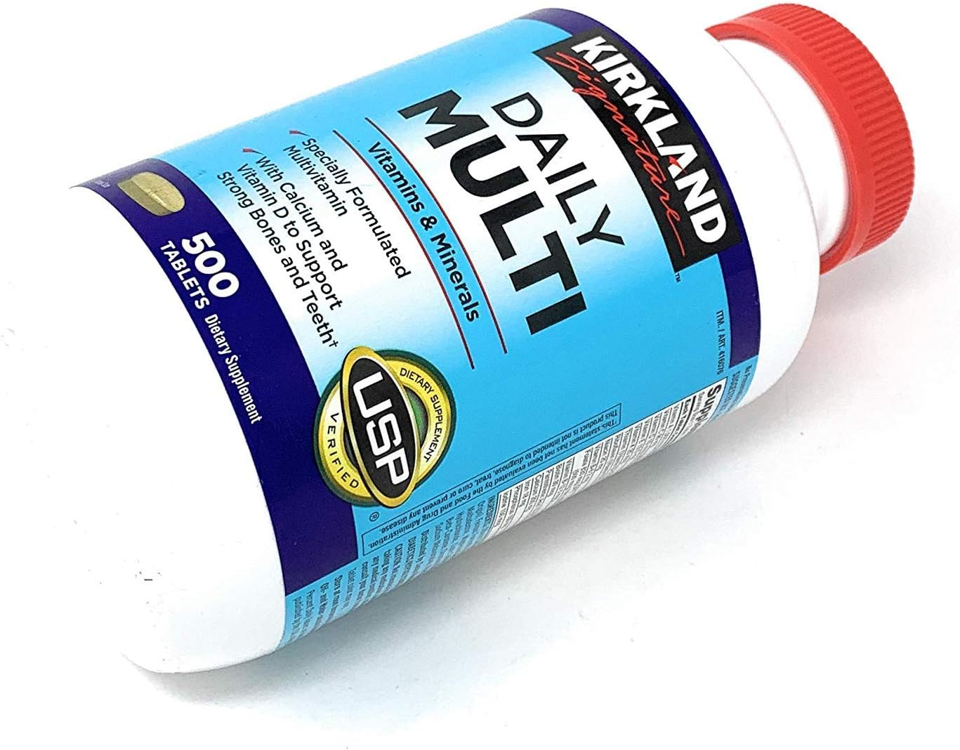 Daily Multi Vitamins & Minerals 500 Tablets Kirkland Signature™: Health & Personal Care